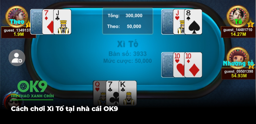Cach choi Xi To tai nha cai OK9 1